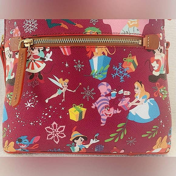 SALE - Dooney & Bourke Disney Parks Disney Christmas Holiday Backpack - Picture 3 of 15